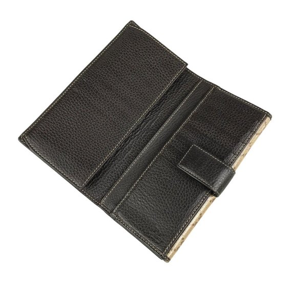 *** SOLD** Rare Gucci Wallet Long GG Brown PVC & dust bag - Picture 9 of 12